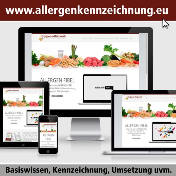 Allergenkennzeichnung leicht gemacht - die Seite zum Thema Allergene