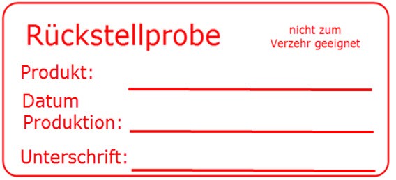 Rückstellproben - wie ist die gesetzliche Anforderung aktuell?