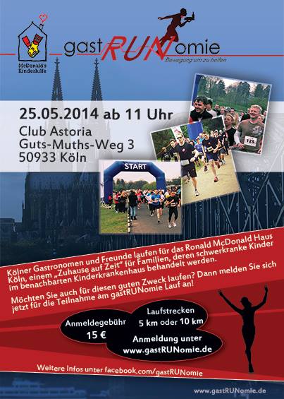 gastRunomie 2014 der Flyer