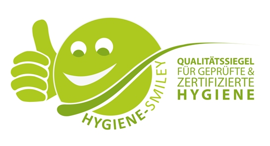 Die Hygiene-Zertifizierung mit dem Hygiene-Smiley ist eine optimale Basis, um Ihren Betrieb zukunftssicher und hygienisch auf einem Top-Niveau zu halten.