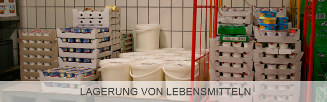 Lagerung von Lebensmitteln