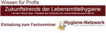 Zukunftstrends der Lebensmittelhygiene - Seminar